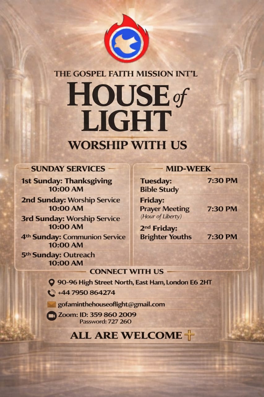 Light House Newham poster